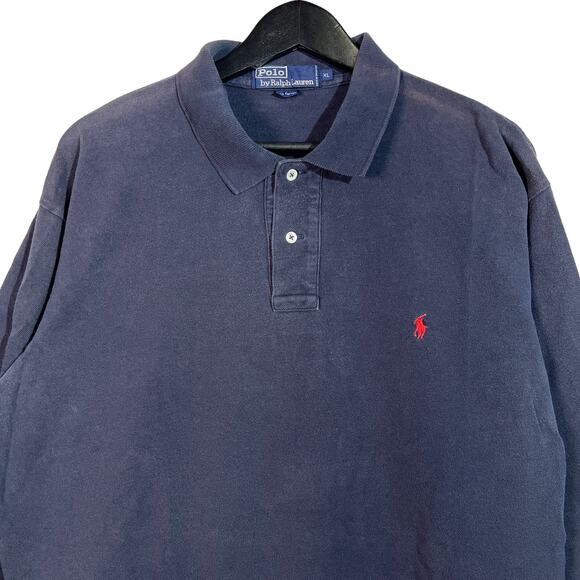 Vintage Ralph Lauren Cotton Long Sleeve Polo - Picture 2 of 7